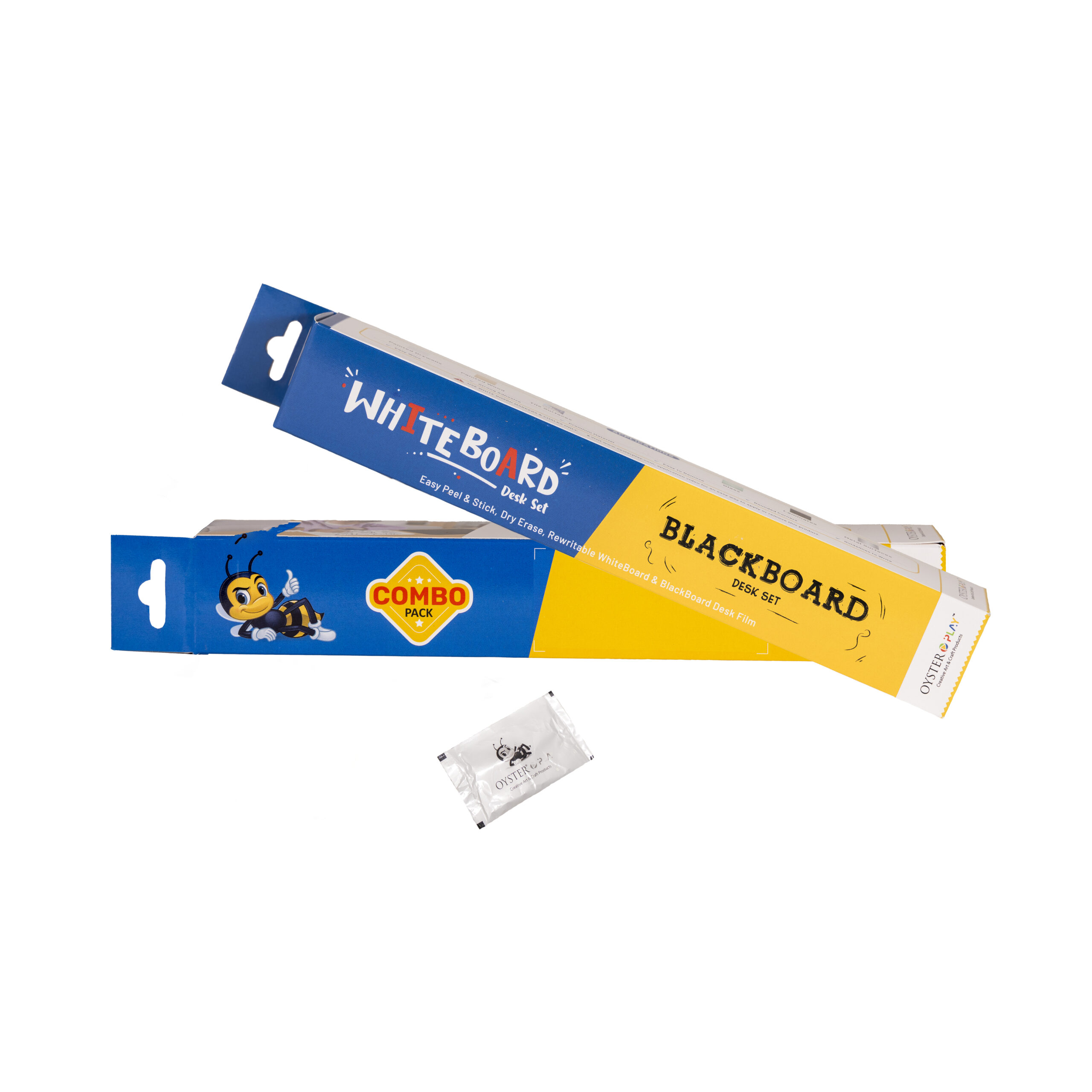 WhiteBoard BlackBoard Desk Set